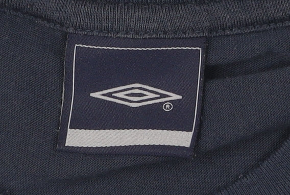 Umbro Men’s Blue M Crew Neck Short Sleeve T-Shirt