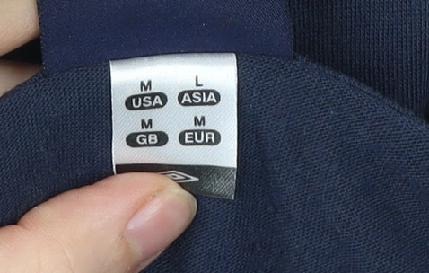 Umbro Men’s Blue M Crew Neck Short Sleeve T-Shirt