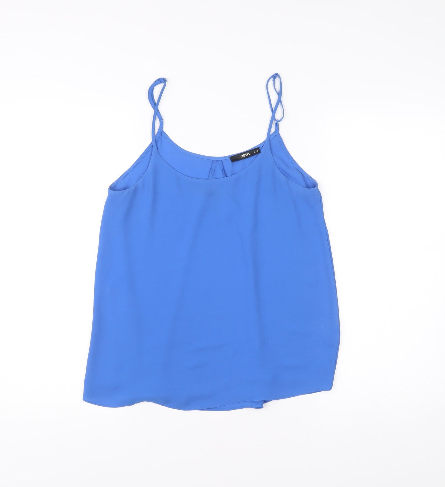 Womens UK Size 10 Oasis Blue Camisole Tank