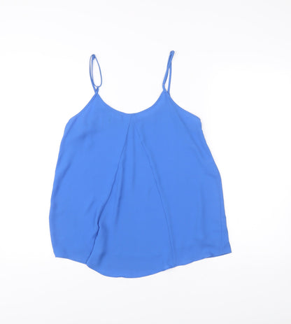 Womens UK Size 10 Oasis Blue Camisole Tank