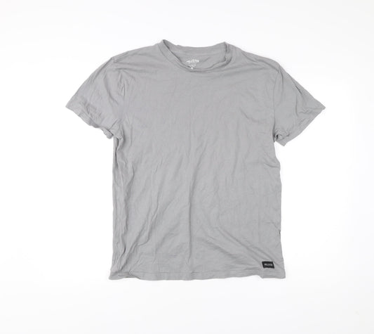 Mens UK Size S Hollister Grey  T-Shirt