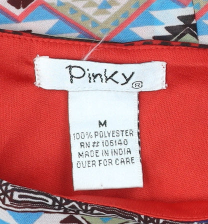 Pinky Womens Multicoloured M Bodycon Sleeveless Short Dress