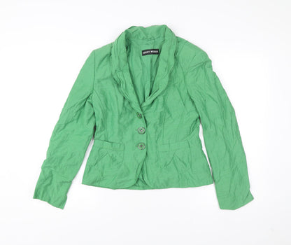 Gerry Weber Women’s Green Blazer Jacket Size 10 Smart Workwear
