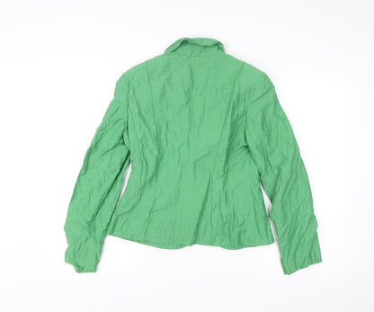 Gerry Weber Women’s Green Blazer Jacket Size 10 Smart Workwear