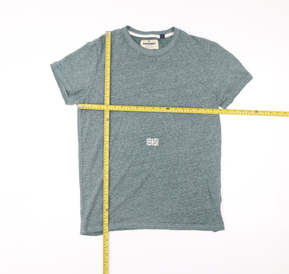 Superdry Men’s Green Large Crew Neck Short Sleeve T-Shirt