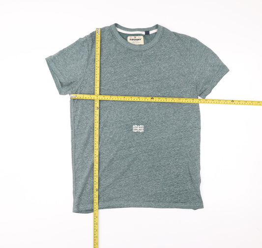 Superdry Men’s Green Large Crew Neck Short Sleeve T-Shirt