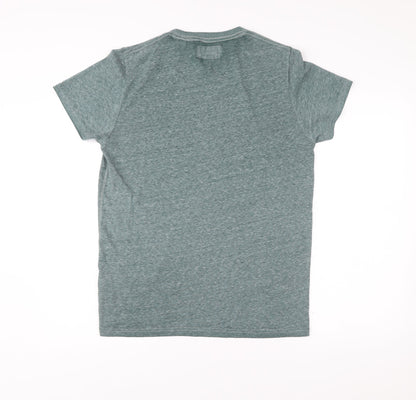 Superdry Men’s Green Large Crew Neck Short Sleeve T-Shirt