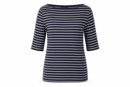 Womens UK Size L French Connection Blue Basic T-Shirt