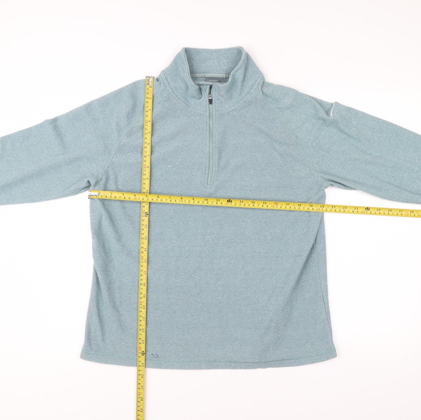 Trespass Men’s Blue 2XL Pullover Sweatshirt High Neck Half Zip