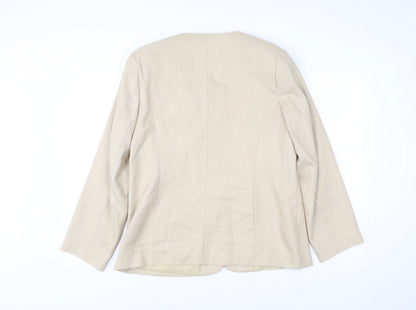 Classics First Avenue Women’s Beige Size 16 Suit Jacket Blazer