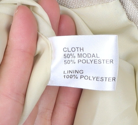 Classics First Avenue Women’s Beige Size 16 Suit Jacket Blazer