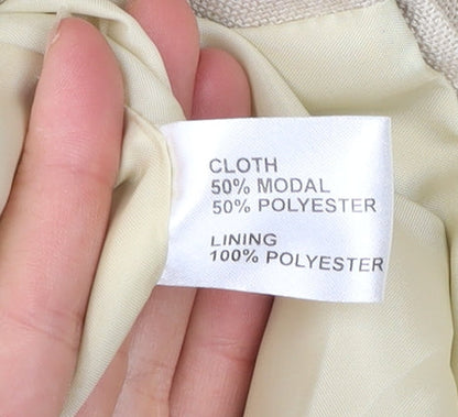 Classics First Avenue Women’s Beige Size 16 Suit Jacket Blazer