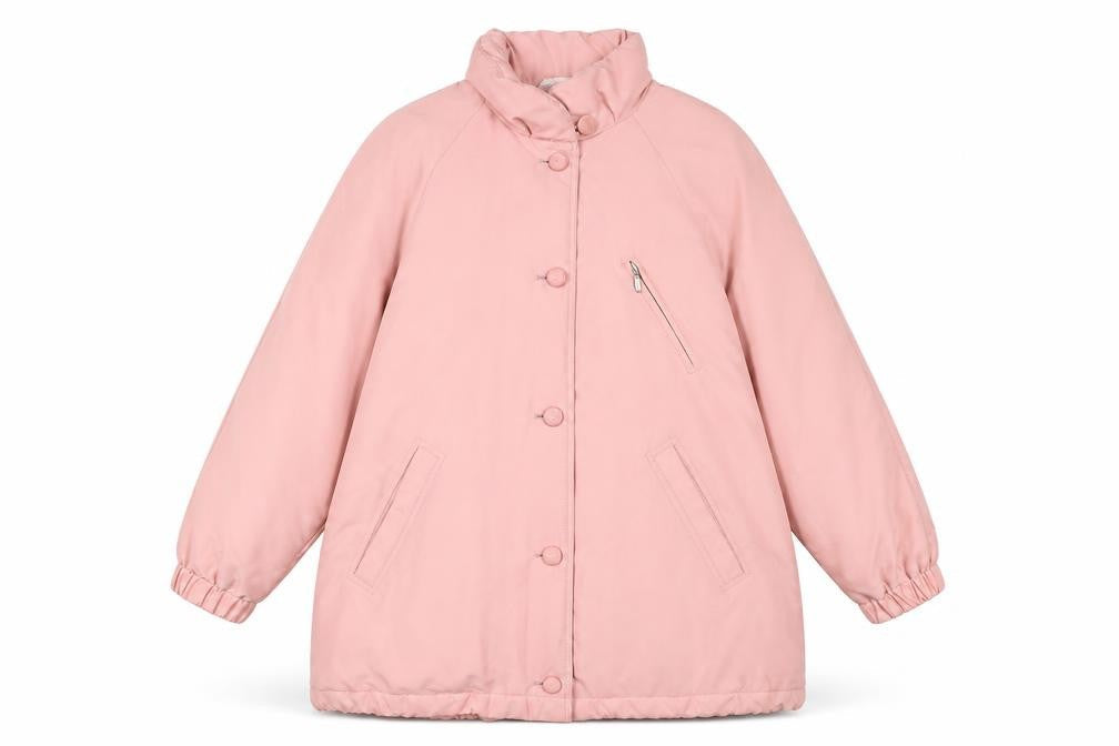Womens UK Size 14 Marks and Spencer Pink Puffer Jacket