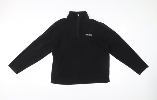 Mens UK Size L Regatta Black Pullover Sweatshirt