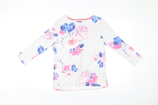 Womens UK Size 12 Joules Multicoloured Basic T-Shirt