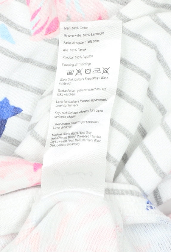 Womens UK Size 12 Joules Multicoloured Basic T-Shirt