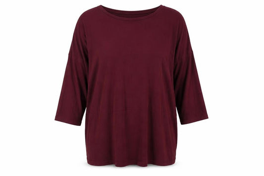 Womens UK Size 4 Zara Red Tunic T-Shirt