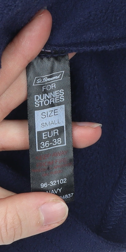 Dunnes Stores Men's Blue Small Fleece Full Zip Jacket
