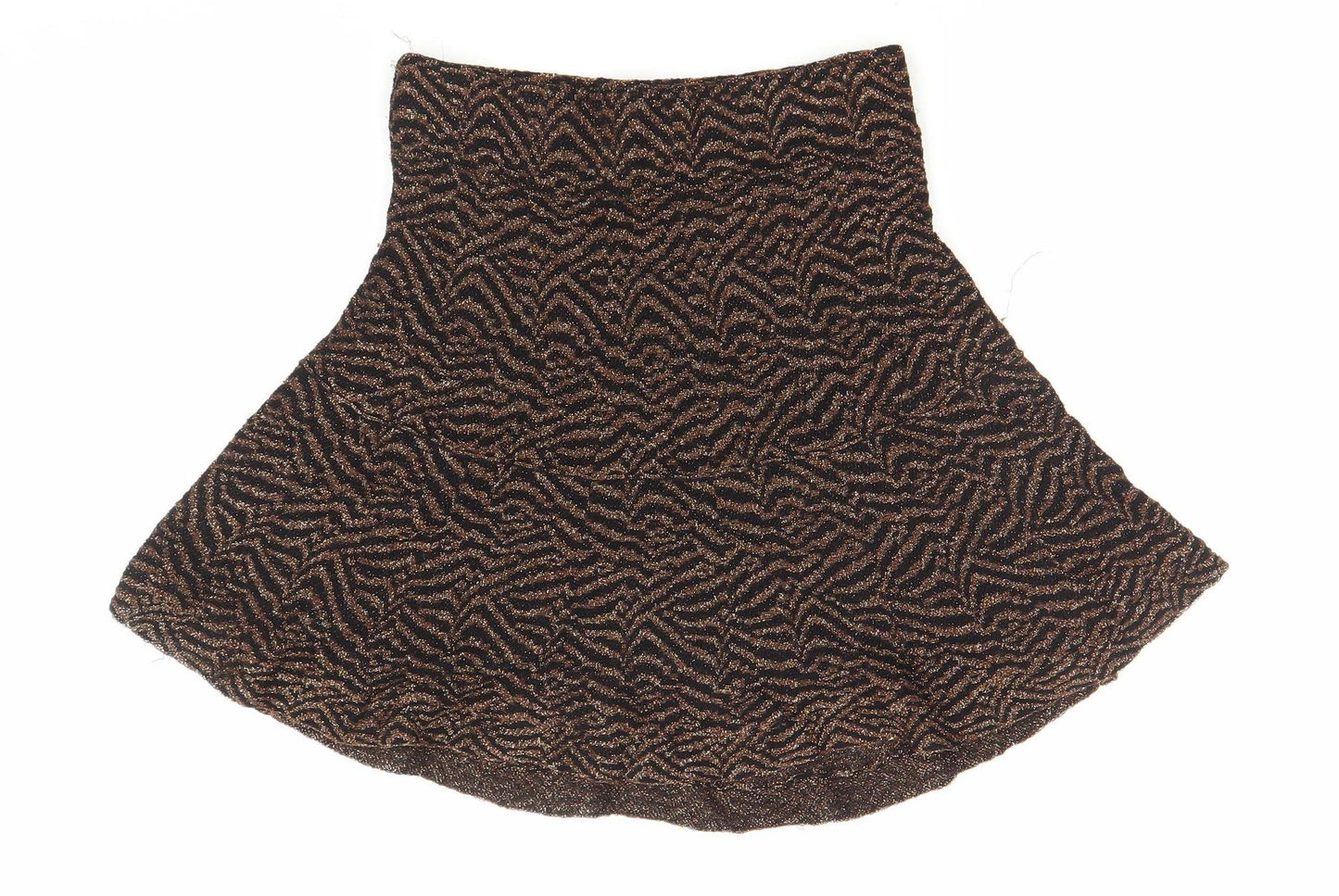 Womens UK Size S Zara A-Line Knit Skirt