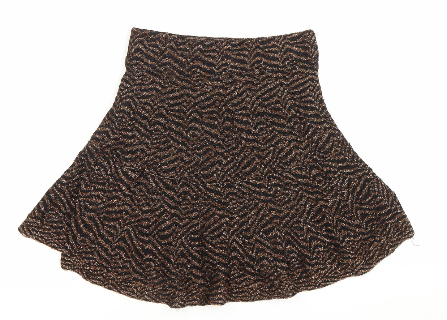 Womens UK Size S Zara A-Line Knit Skirt