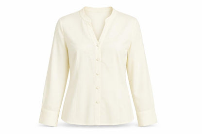 Womens UK Size 12 Bonmarche Ivory Classic Button-Up