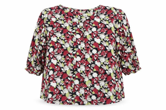 Debenhams Women’s Multicoloured Floral Viscose Tunic Blouse Size 20