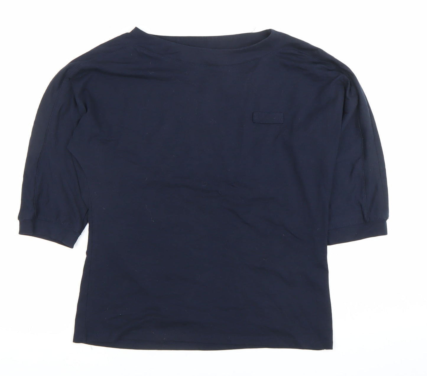 Womens UK Size S Incorporatewear Blue Basic T-Shirt