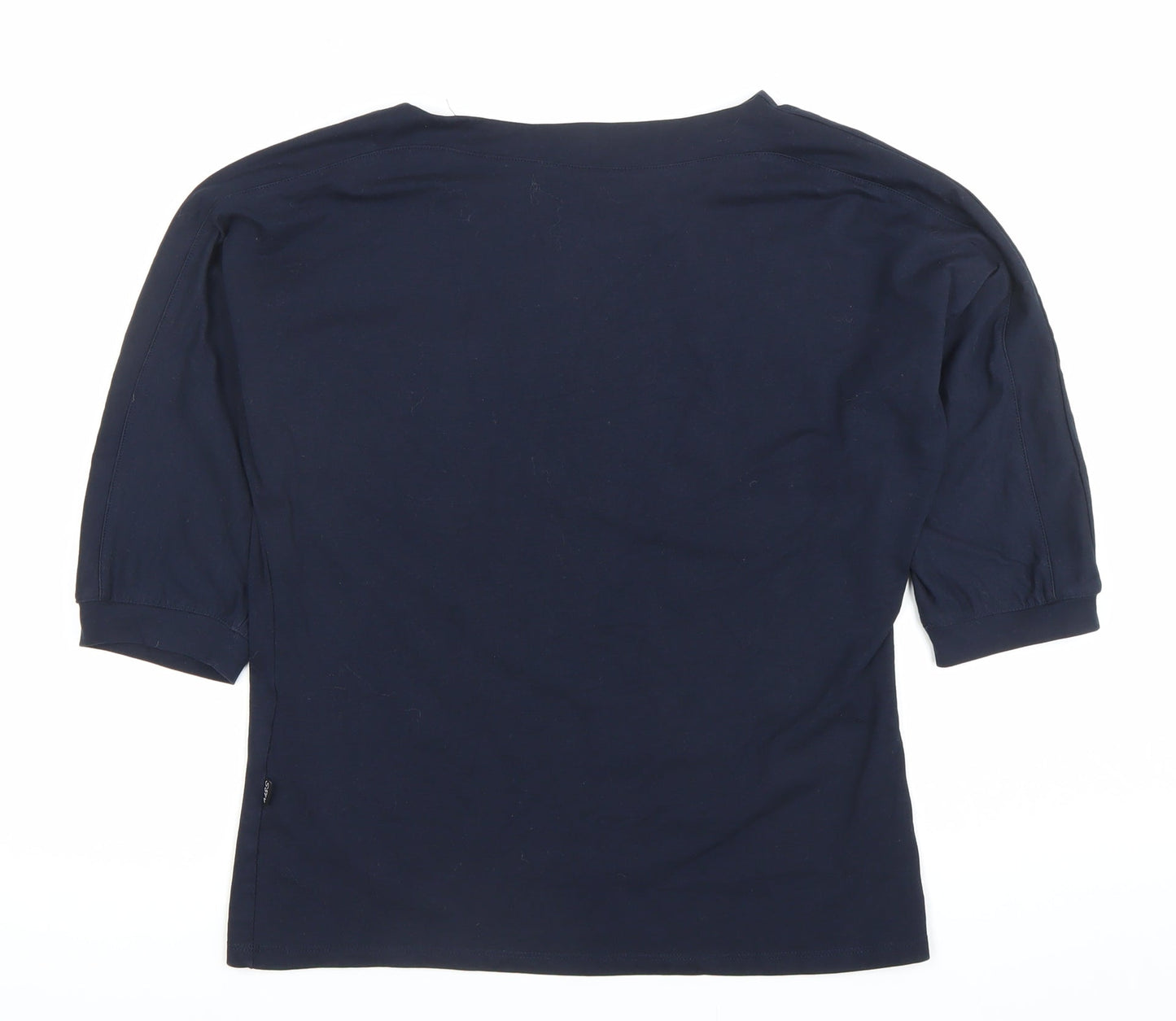 Womens UK Size S Incorporatewear Blue Basic T-Shirt