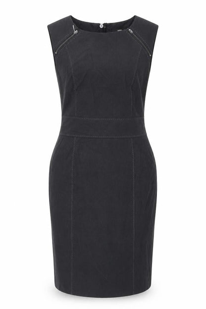 Marks and Spencer Women Black Sheath Work Dress Size 12