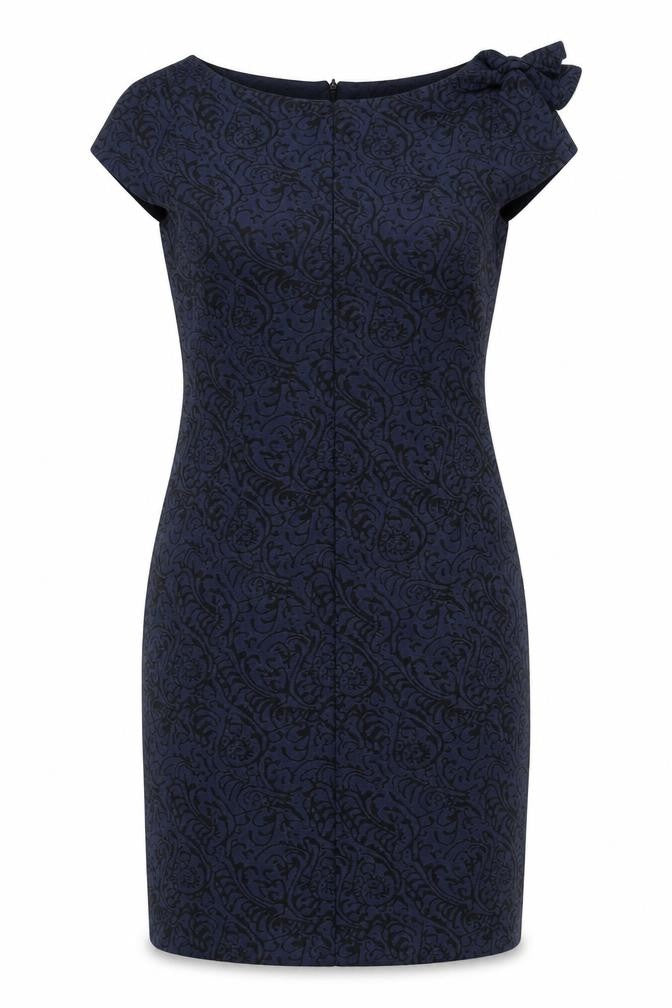 Marks and Spencer Per Una Women’s Blue Paisley Sheath Dress Size 12