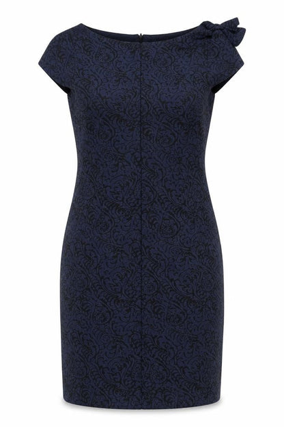 Marks and Spencer Per Una Women’s Blue Paisley Sheath Dress Size 12