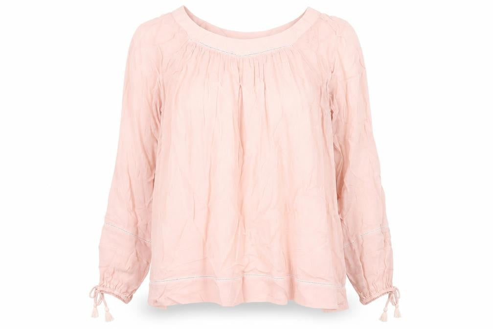 Womens UK Size 6 NEXT Pink Tunic Blouse