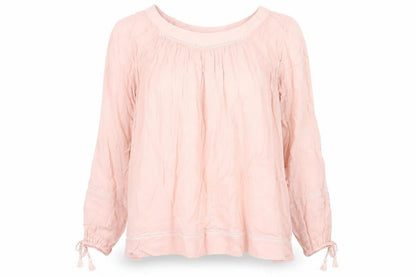 Womens UK Size 6 NEXT Pink Tunic Blouse