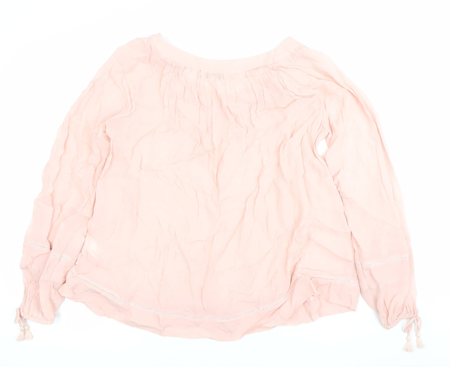 Womens UK Size 6 NEXT Pink Tunic Blouse