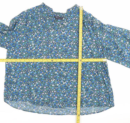 Womens UK Size 12 Marks and Spencer Multicoloured Tunic Blouse