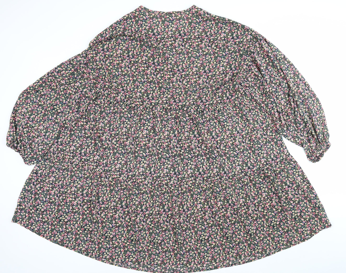 Vero Moda Womens Multicoloured Floral Smock Dress Size 14