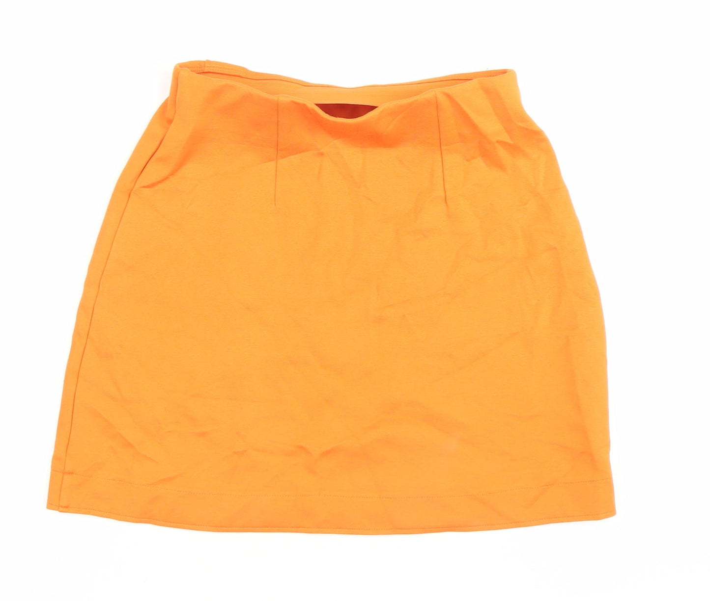 H&M Women’s Orange XS High Rise Pencil Skirt