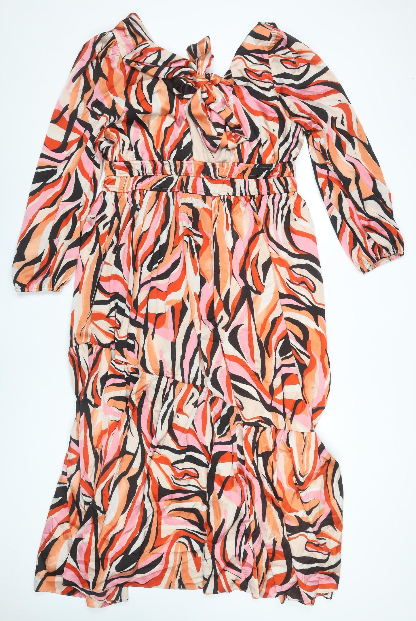 Lovedrobe Women’s Multicoloured Midi A-Line Dress UK 18