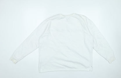 New Look Girls White Friends TV Series Sweatshirt Age 14-15 Pullover