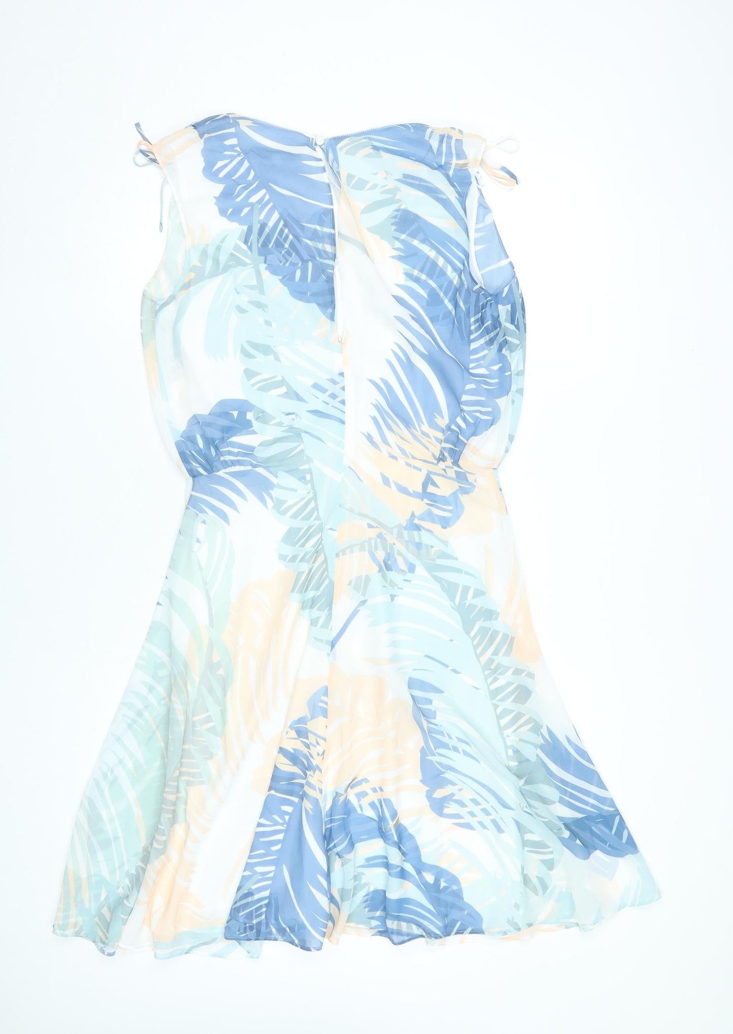 Reiss Women’s Multicoloured Tropical A-Line Dress UK 10