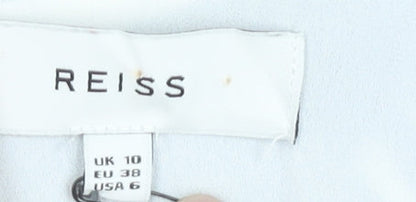 Reiss Women’s Multicoloured Tropical A-Line Dress UK 10