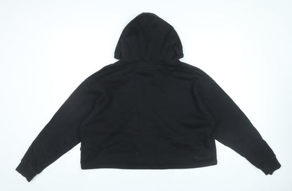 Womens UK Size L PUMA Black Pullover Hoodie