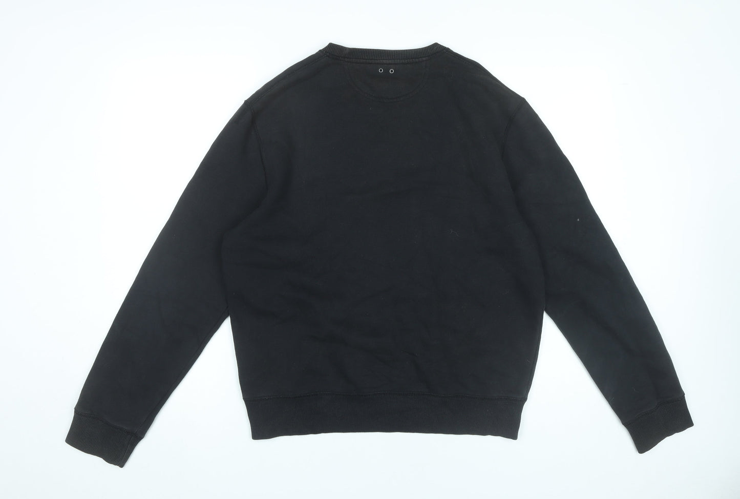 Mens UK Size S Converse Black Pullover Sweatshirt
