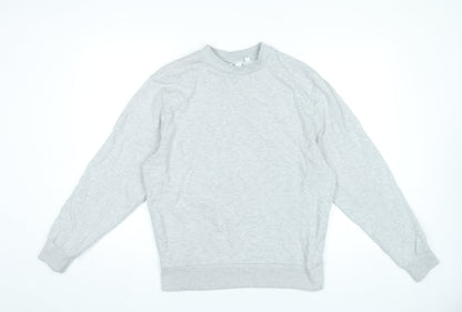 Womens UK Size XS COLLUSION Grey Pullover Sweatshirt