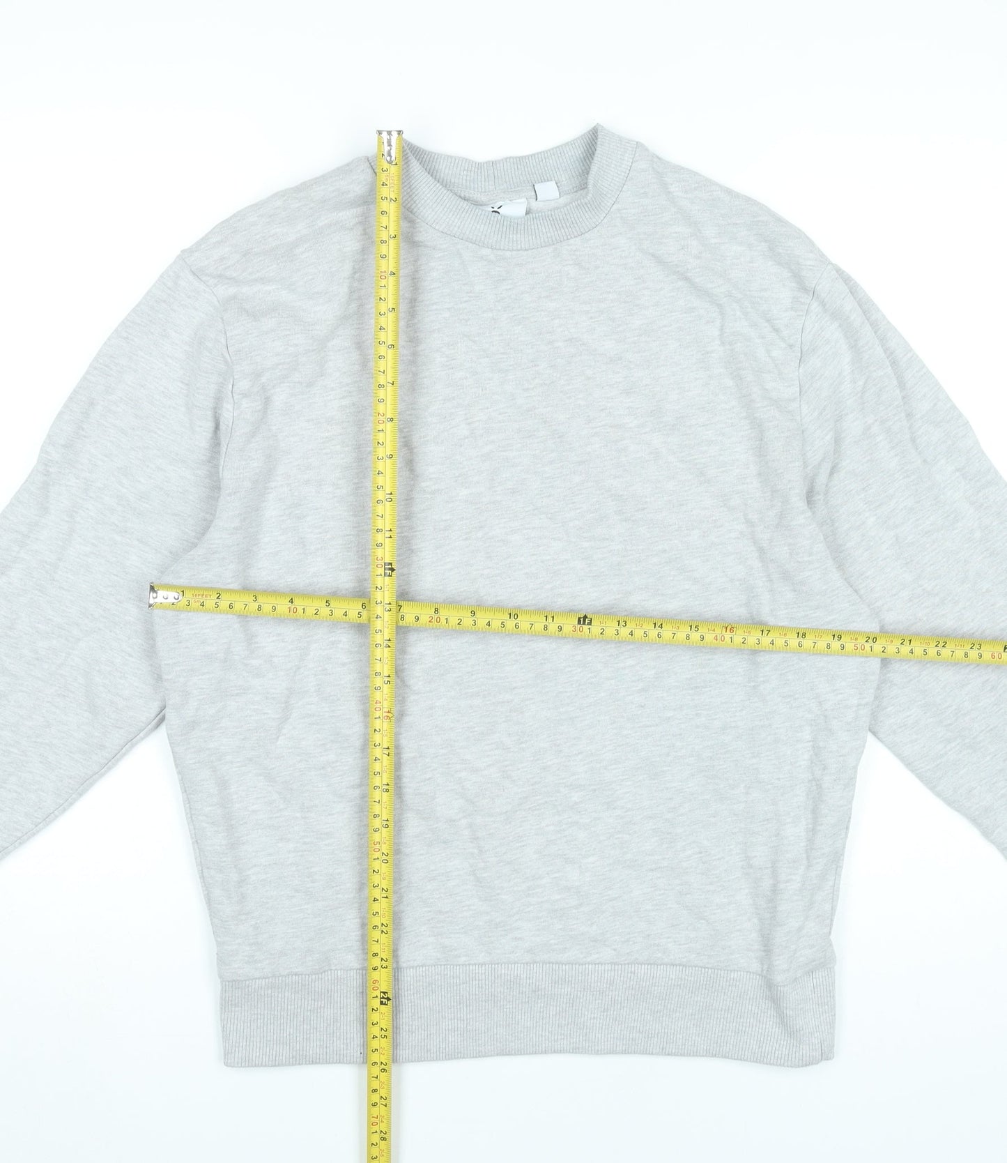 Womens UK Size XS COLLUSION Grey Pullover Sweatshirt