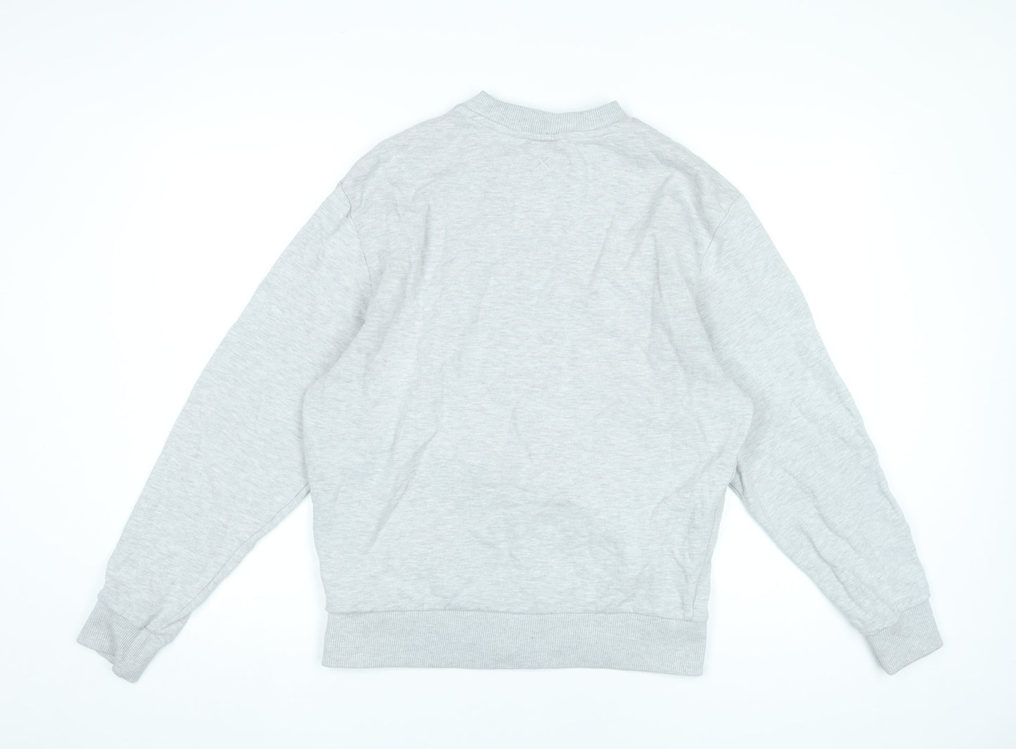 Womens UK Size XS COLLUSION Grey Pullover Sweatshirt