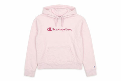 Womens UK Size S Champion Pink Pullover Hoodie