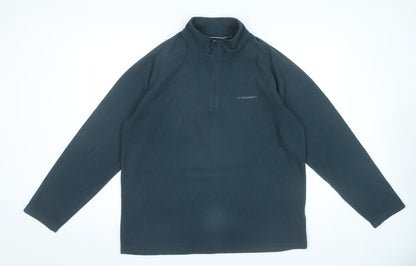 Mens UK Size L Mountain Life Blue Pullover Sweatshirt