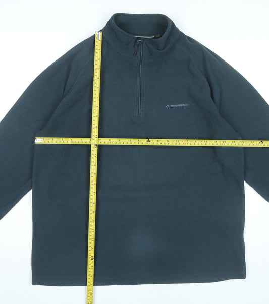 Mens UK Size L Mountain Life Blue Pullover Sweatshirt