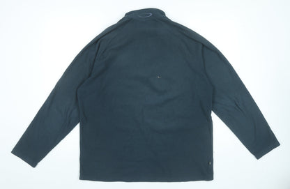 Mens UK Size L Mountain Life Blue Pullover Sweatshirt
